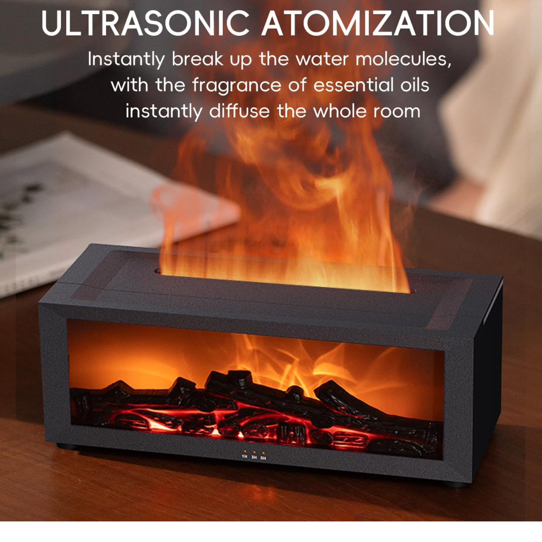 Cozy Flame Diffuser® Fireplace Oil Diffuser