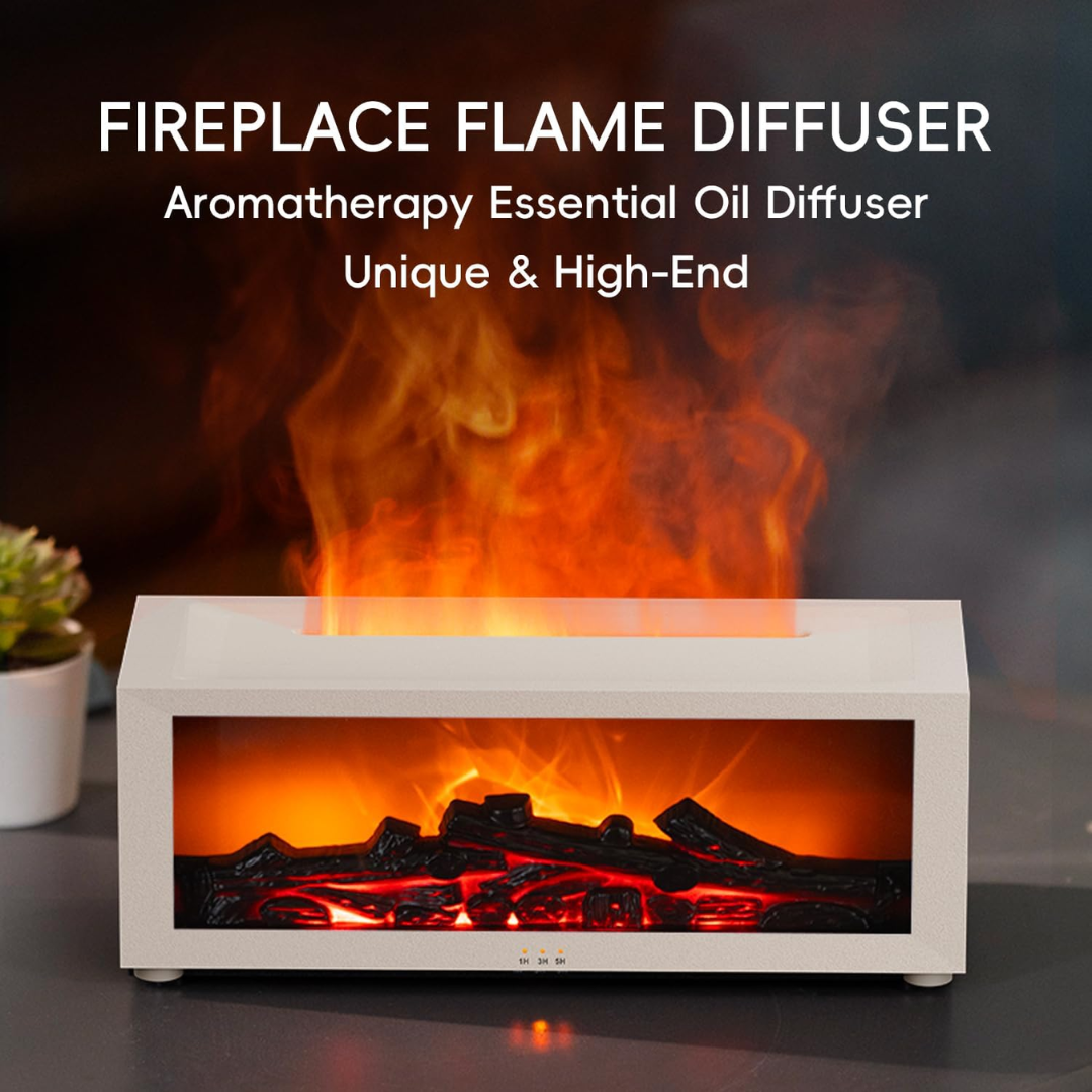 Cozy Flame Diffuser® Fireplace Oil Diffuser