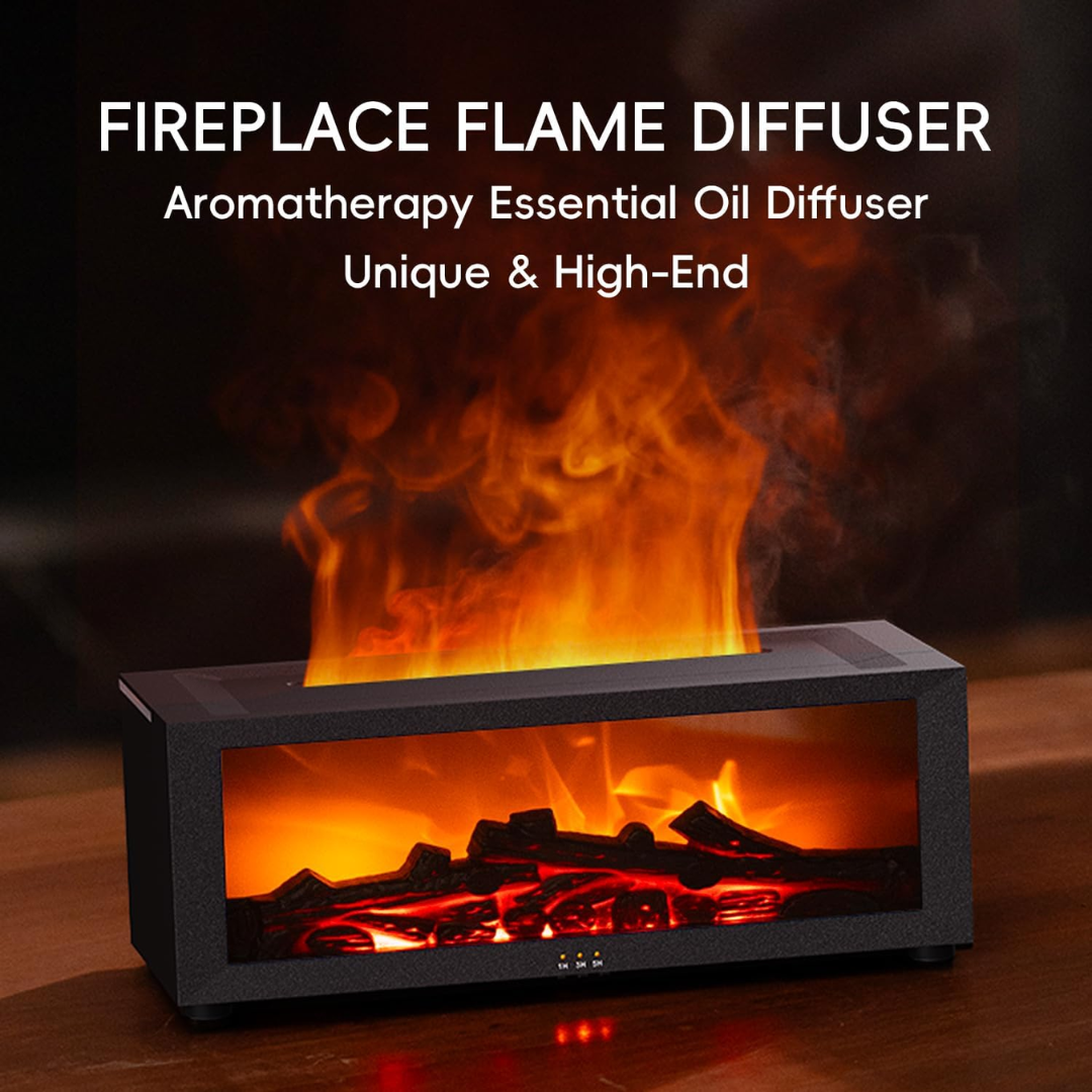 Cozy Flame Diffuser® Fireplace Oil Diffuser